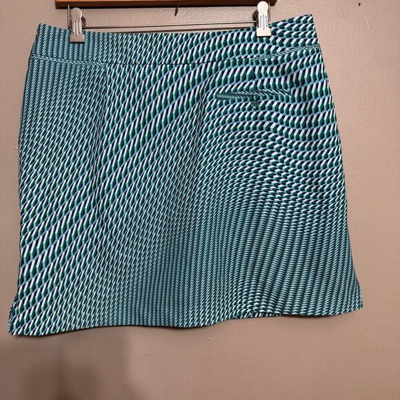 EP Pro women’s Golf skort size 14 teal and blues - Picture 2 of 7
